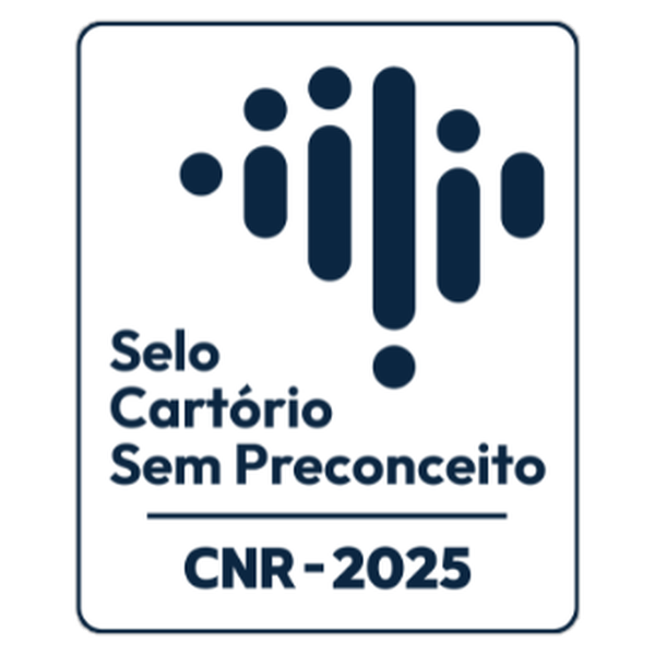 Selo Cartório Sem Preconceito - CNR 2025 Selo Cartório Sem Preconceito - CNR 2025
