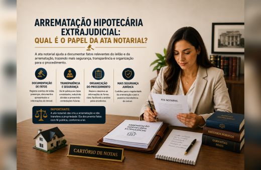Arrematação hipotecária extrajudicial: qual é o papel da ata notarial?