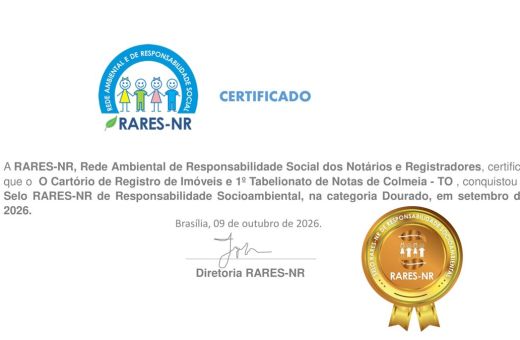 Selos e reconhecimentos do cartório de Colmeia: o que cada um significa para quem é atendido